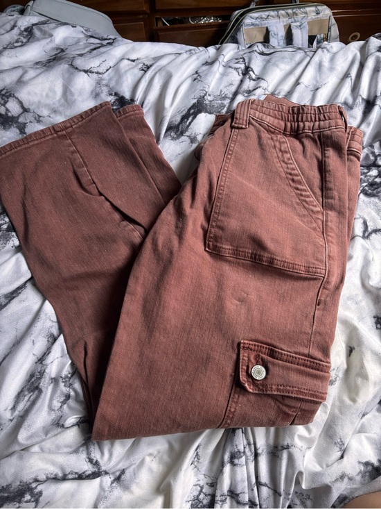 Vervet Denim - Wide Leg Women's Jeans in Mauve Pink - Relaxed Flare Style